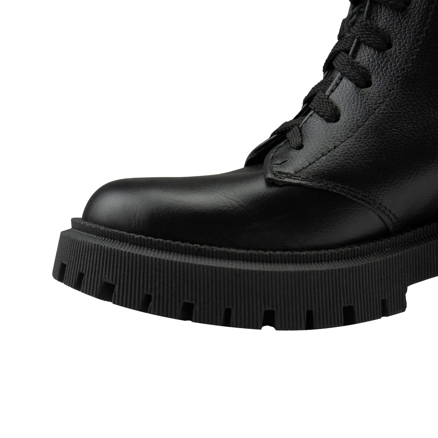 Крупний план шкіряної поверхні черевиків Shtayer Бета