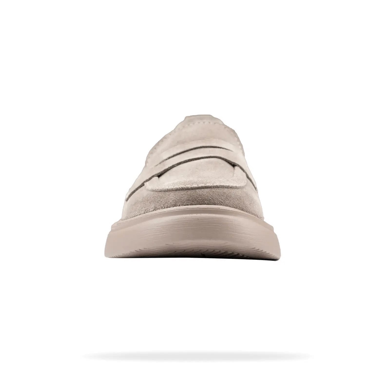 Пенні-лофери Shtayer Віола з натуральної замші на товстій підошві, вид спереду